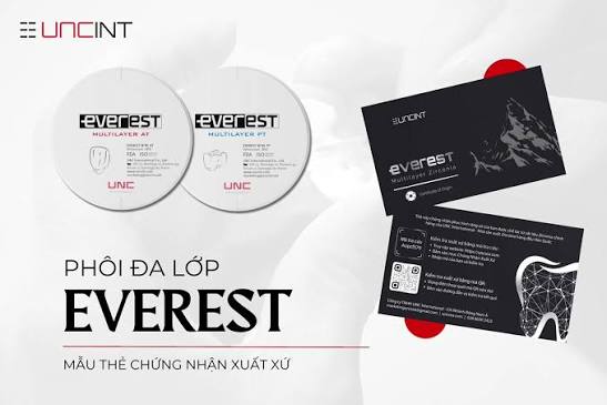 Phôi đa lớp UNC kèm mẫu thẻ bảo hành chính hãng.